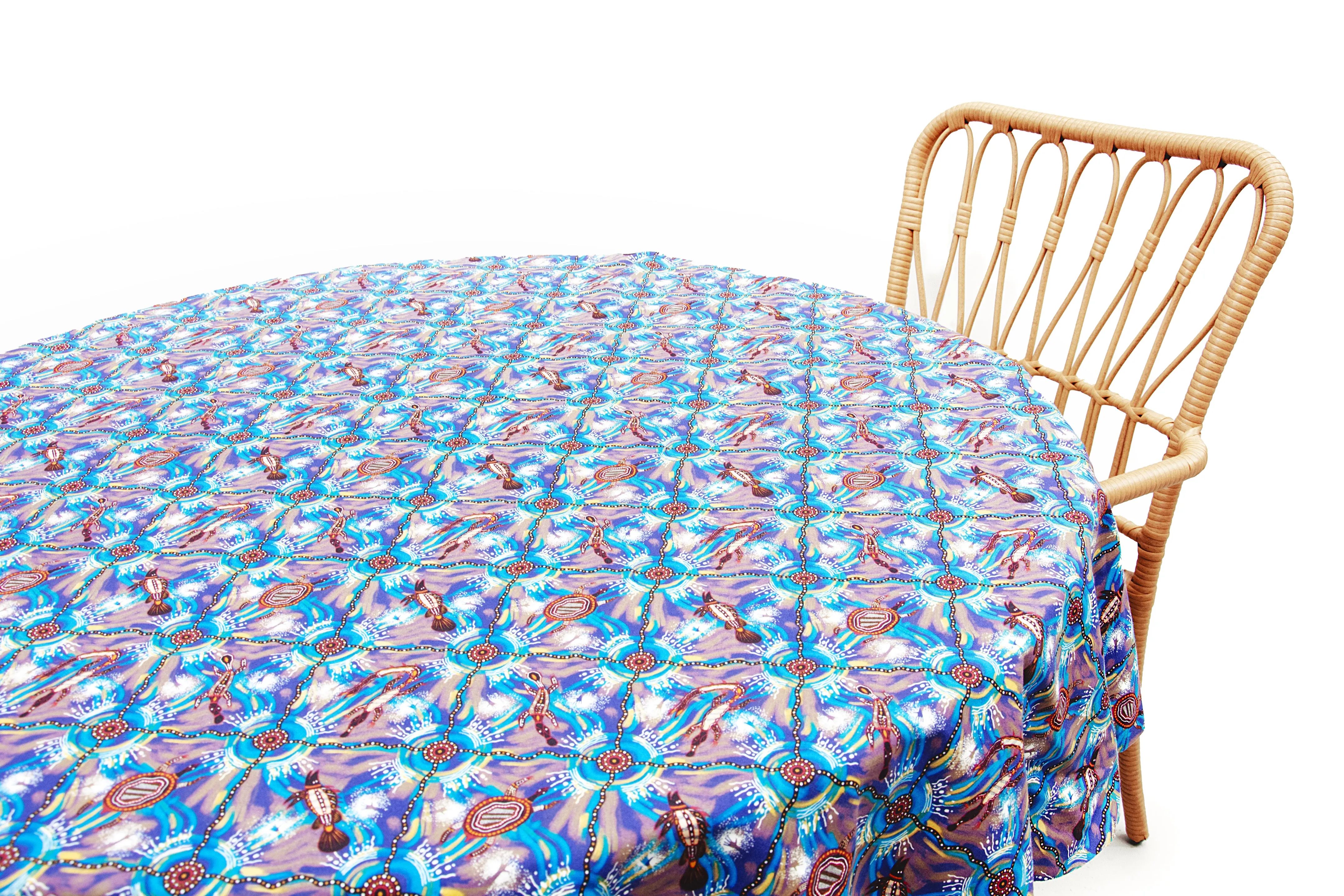 Aboriginal Round Tablecloth