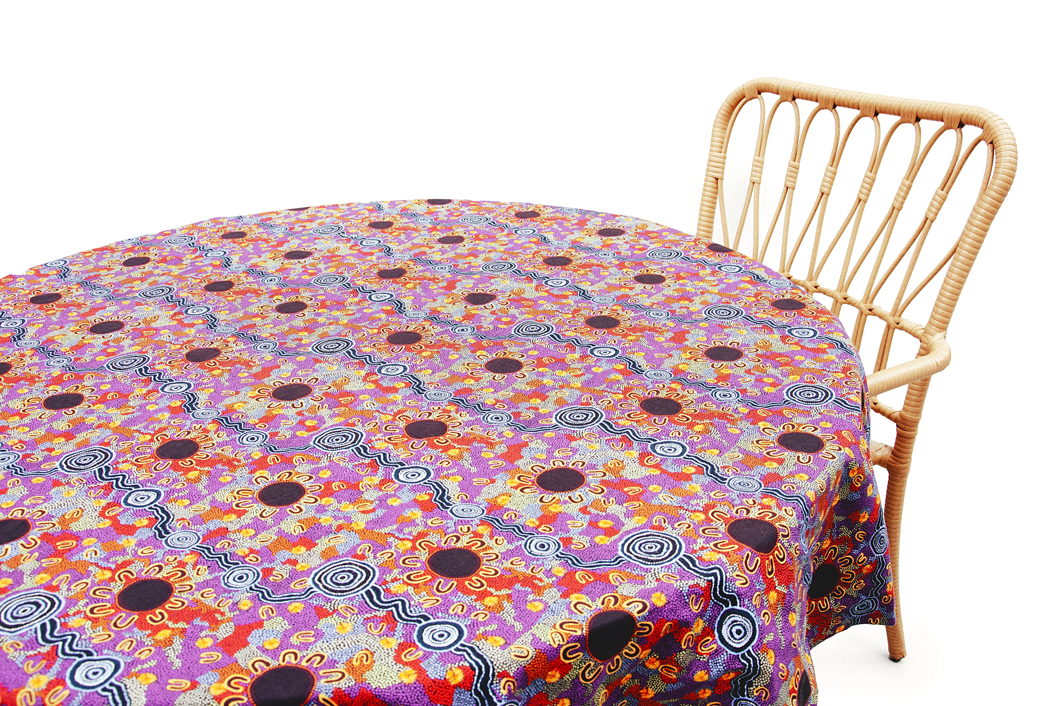 Aboriginal Round Tablecloth