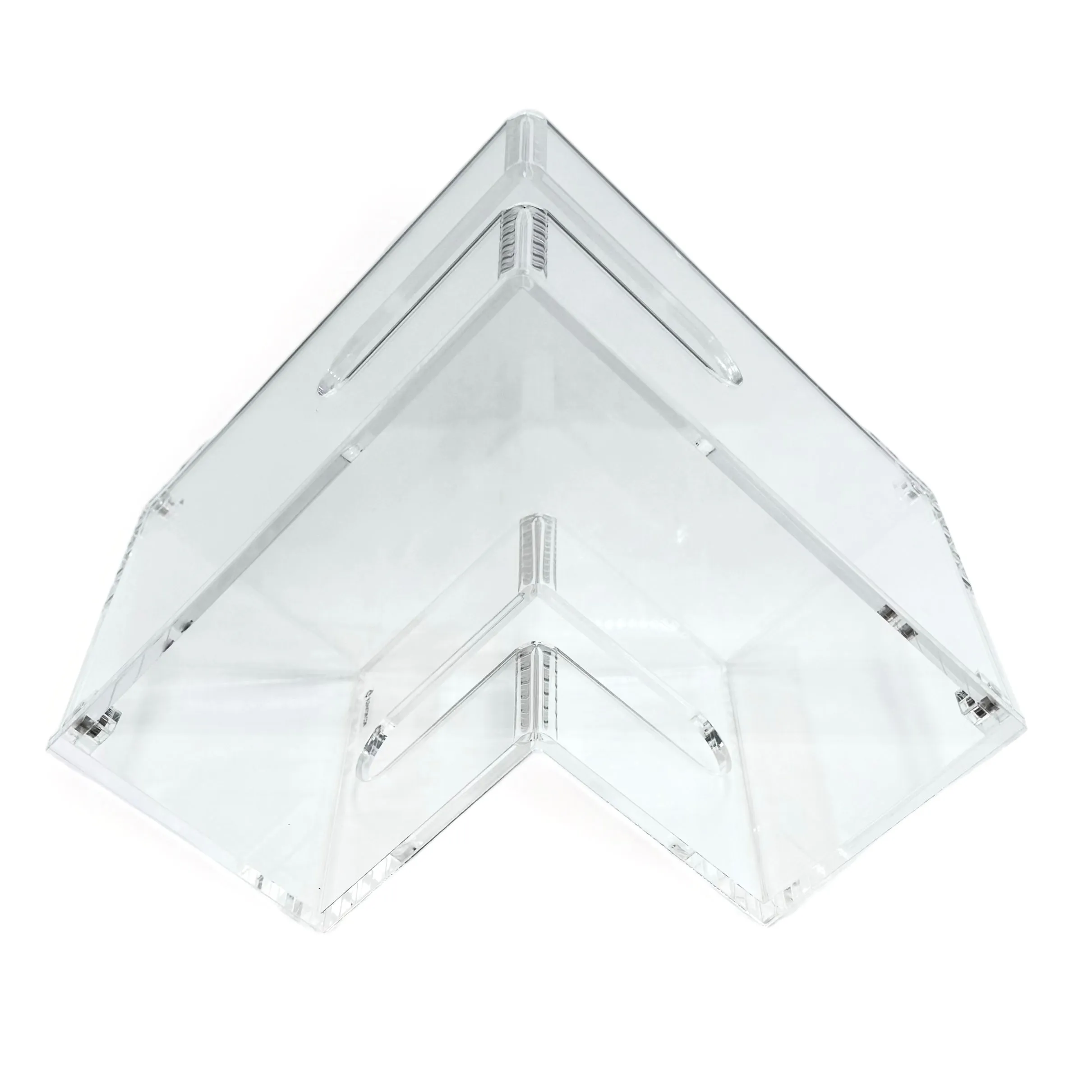 Angled Lucite Tissue Box