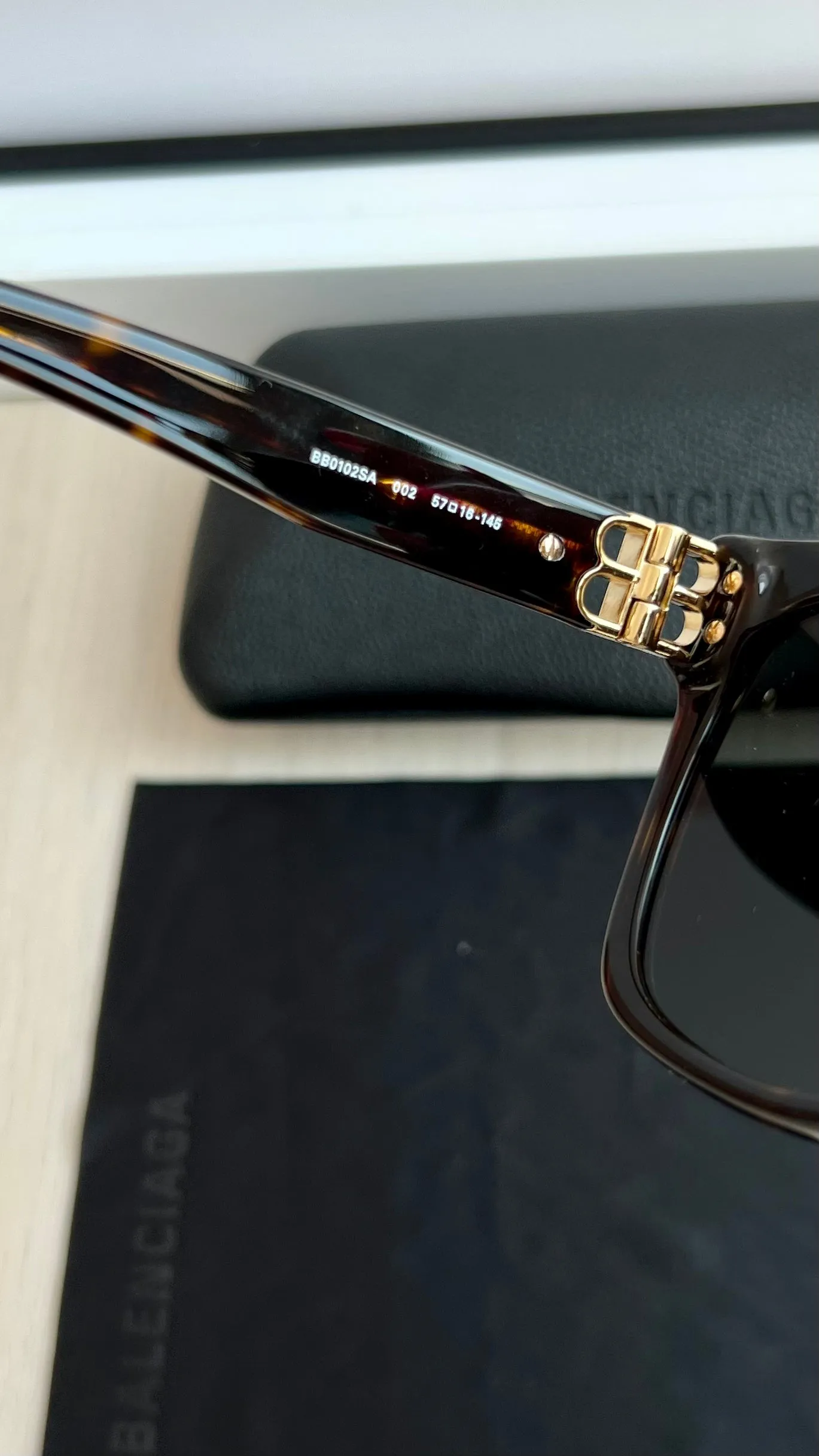 Balenciaga BB Square Sunglasses