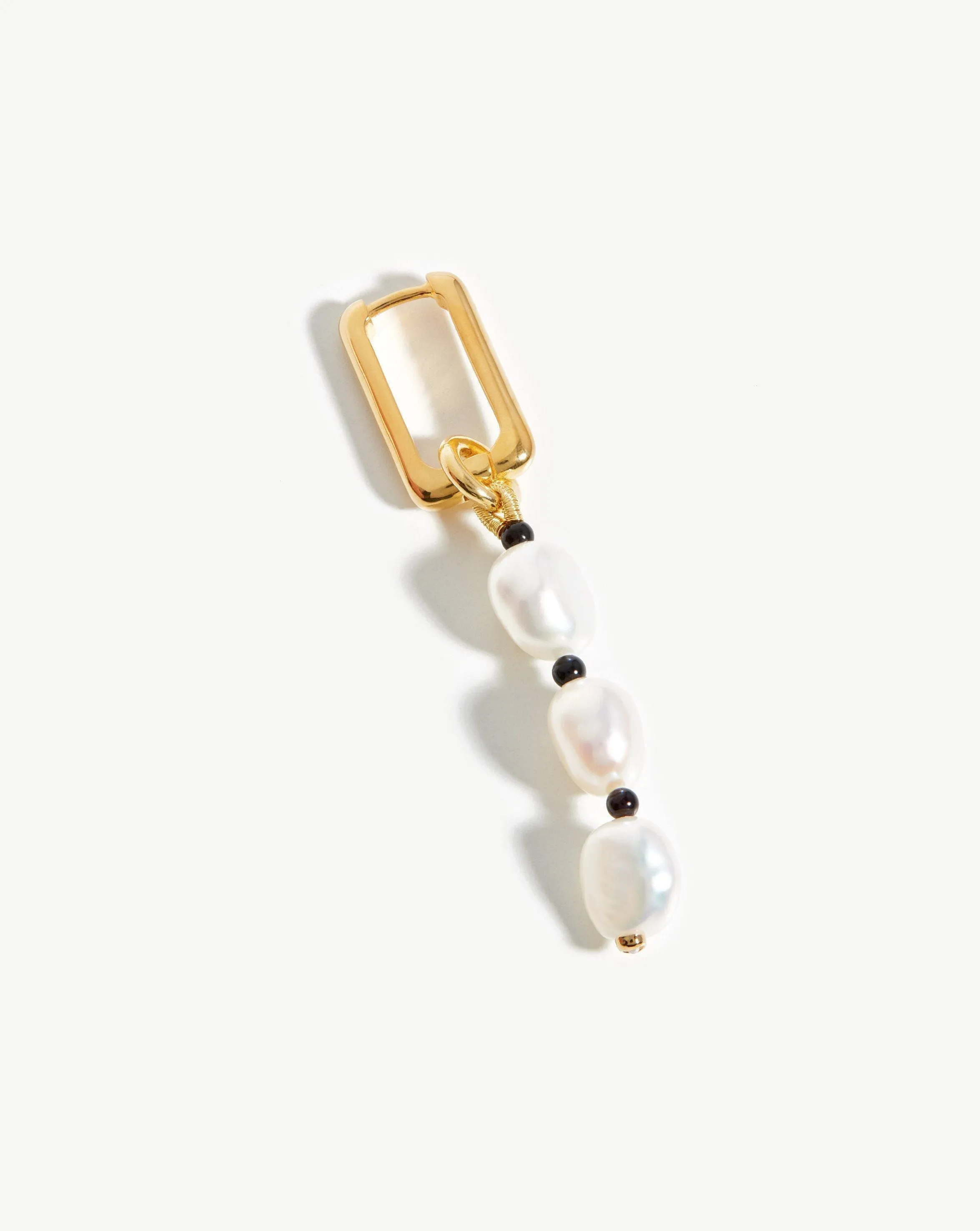 Baroque Pearl Single Drop Earring