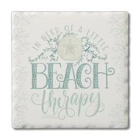 Beach Therapy  – Square Single Coaster