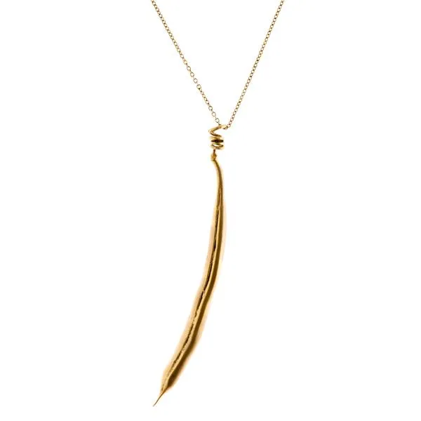 Bean Small Gold Necklace