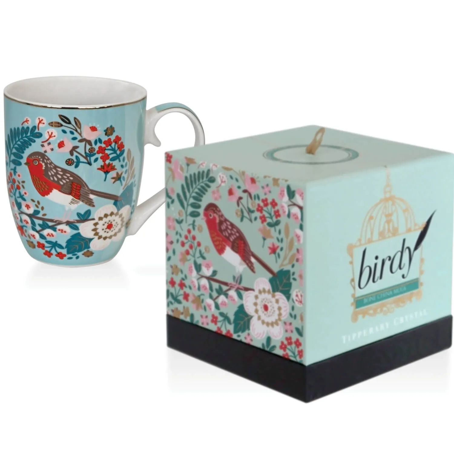 Birdy Robin Mug & Gift Box