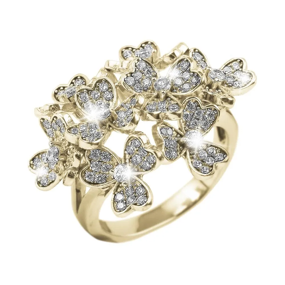 Bouquet Gold Ring