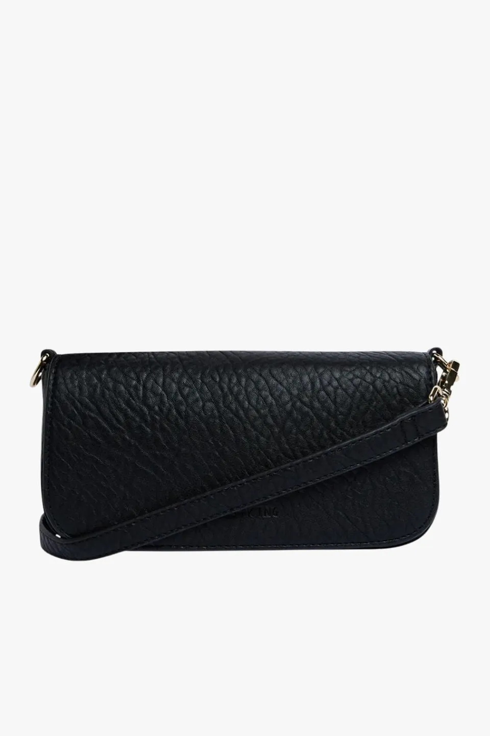 Calabria Black Baguette Shoulder Bag