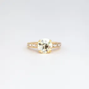 Christina Channel-Set Shoulder Ring