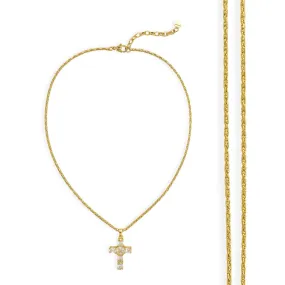 Cross Necklace ANK550GD