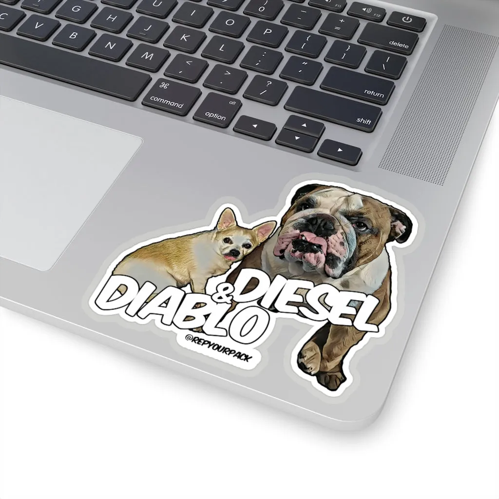 Diesel & Diablo Stickers