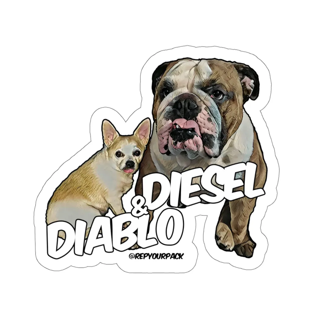 Diesel & Diablo Stickers