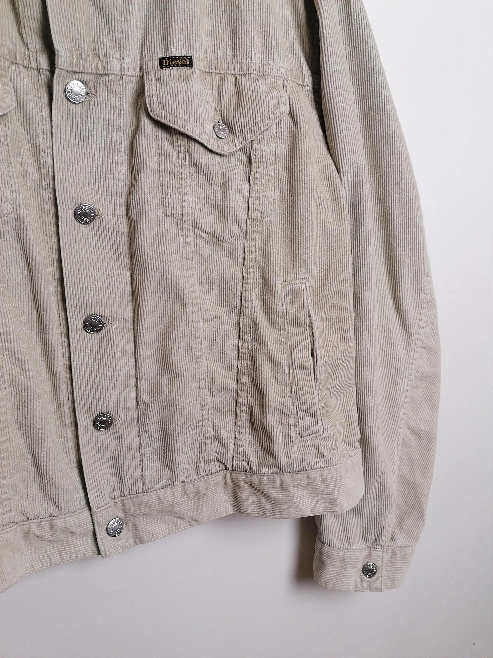 DIESEL Corduroy Trucker Jacket - size XL