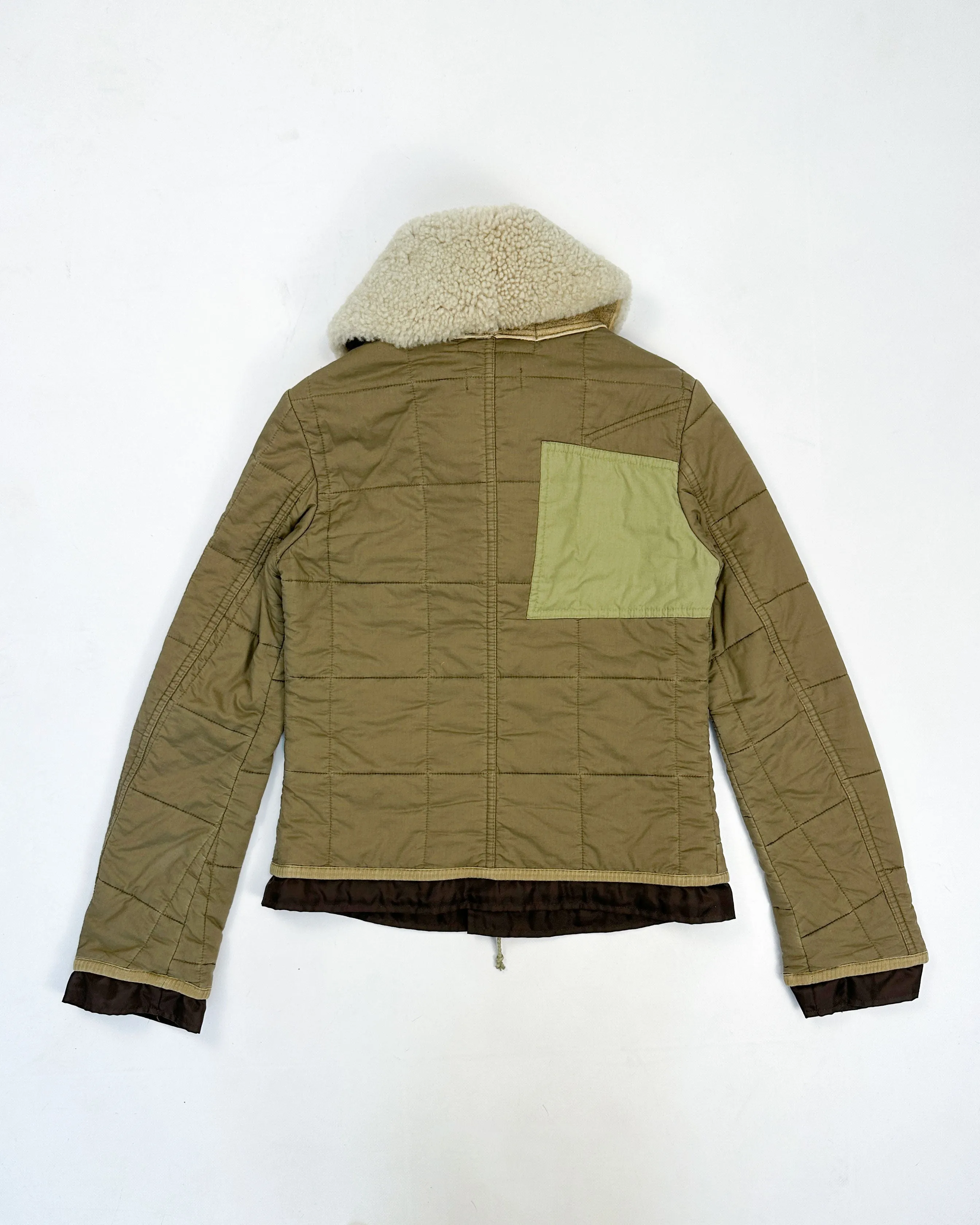 Diesel Millitary Green Collared Jacket 2012