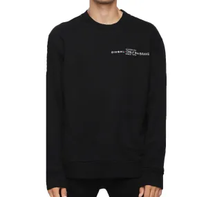 Diesel S-Ellis Long Sleeve Sweatshirt - Black