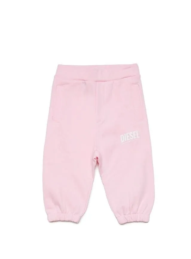 Diesel Trackpants Logo Light Pink