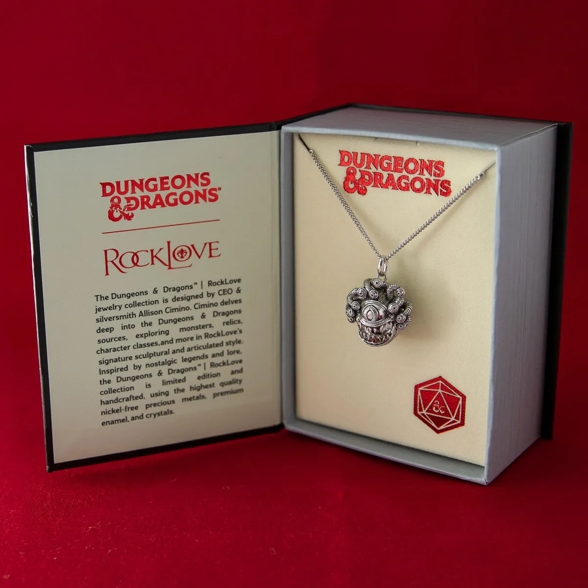 Dungeons and Dragons X RockLove Beholder Necklace