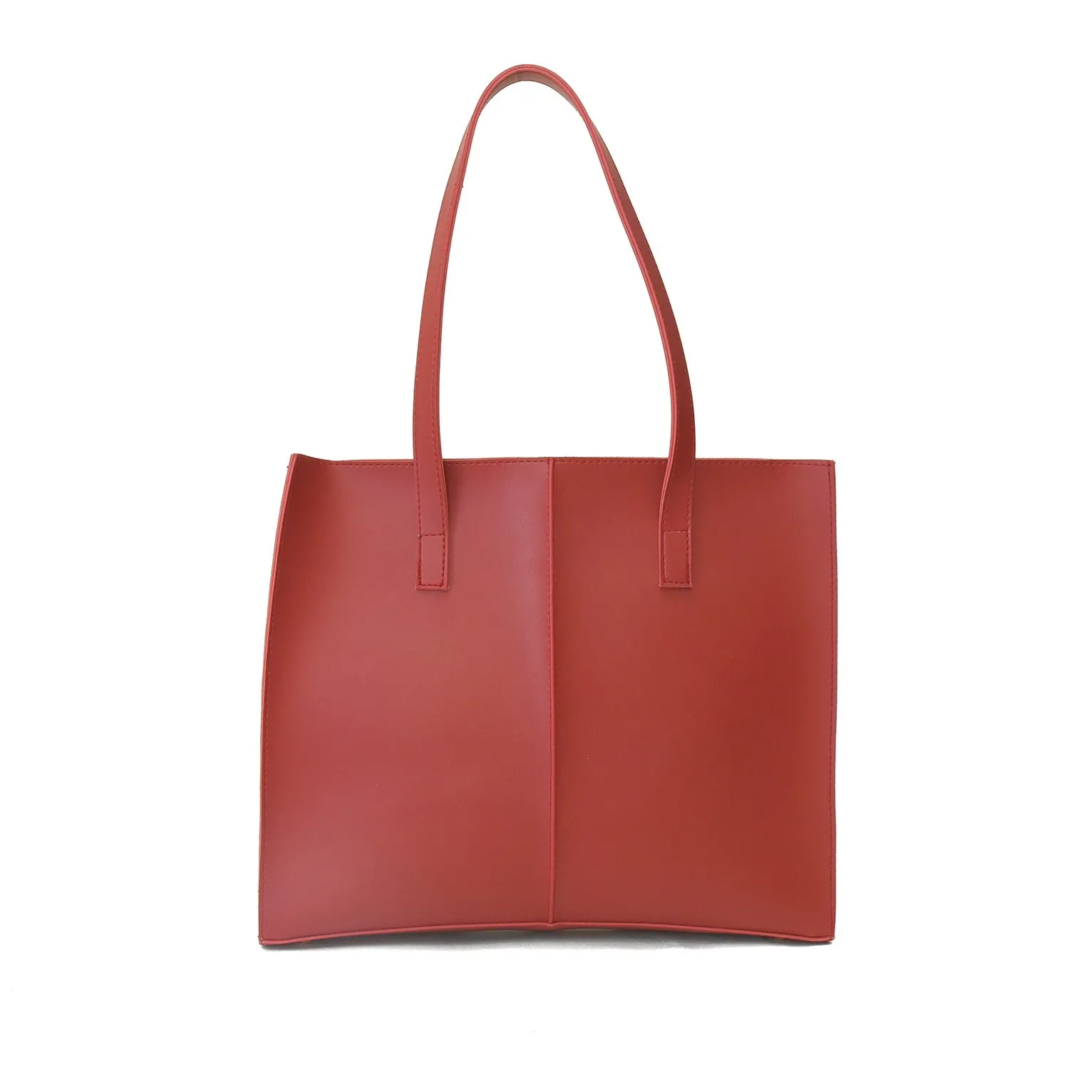 everyday shoulder bag red