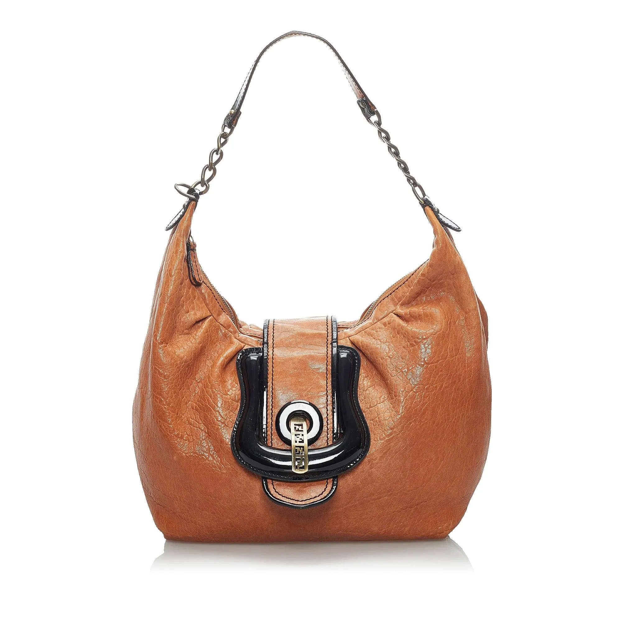 Fendi B Bag Leather Shoulder Bag (SHG-34202)