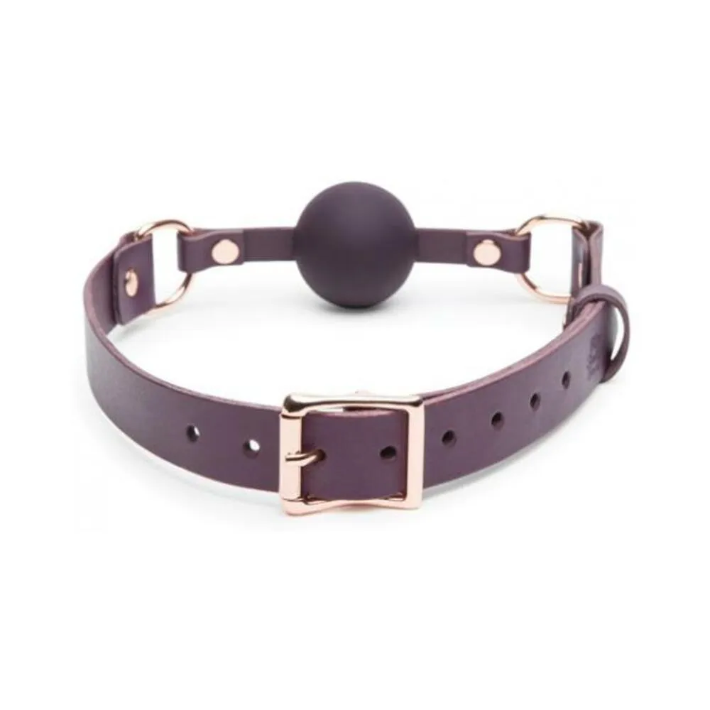 Fifty Shades Cheri Leather Ball Gag