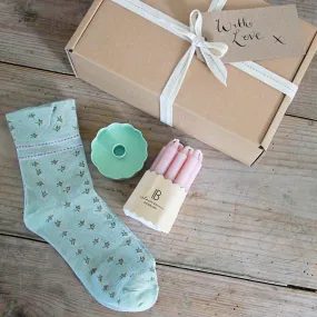 Gift Box - Mint Rosebud