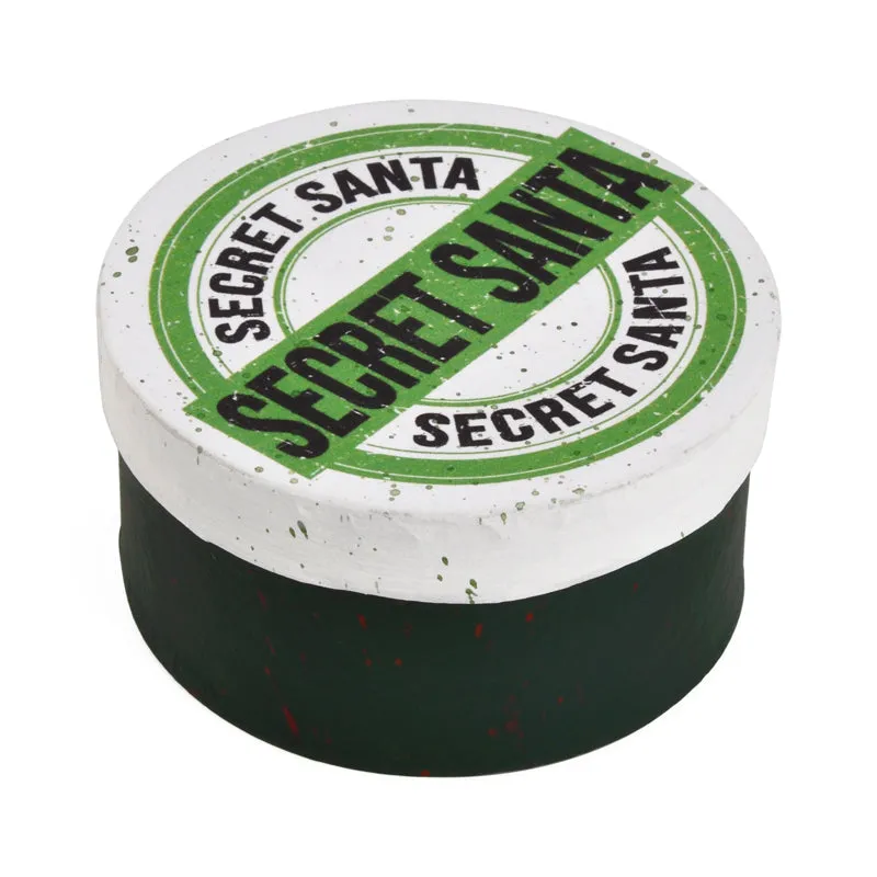 Gift Boxes-Secret Santa-Paper Mache-Round-X-Small-Quantity 1