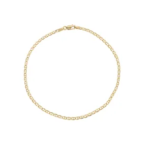 Gold Cable Anklet