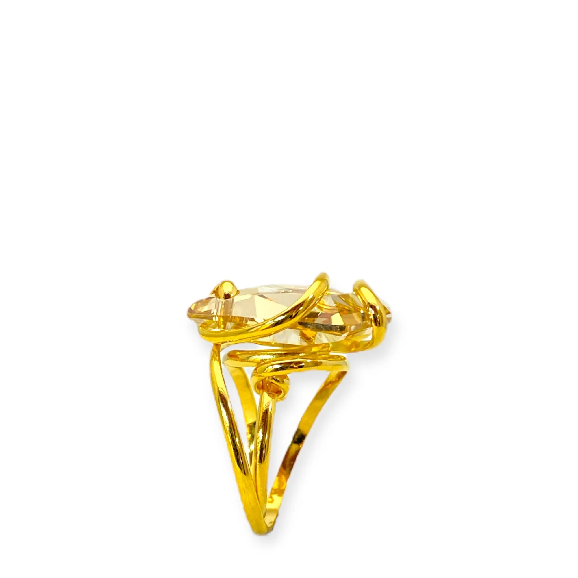 GOLDEN-SHADOW RING SMALL