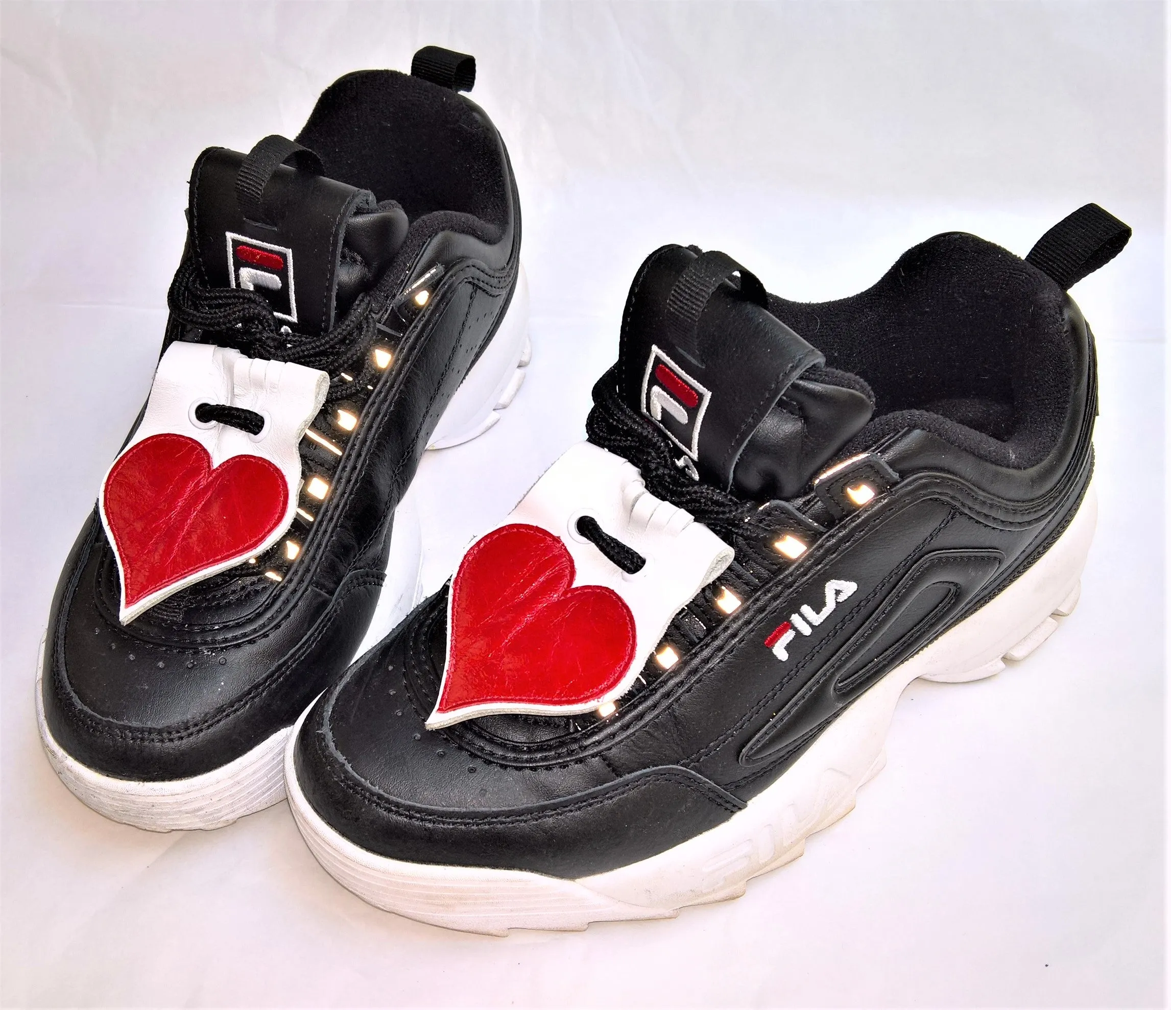 HEART Shoe Tongues - Small