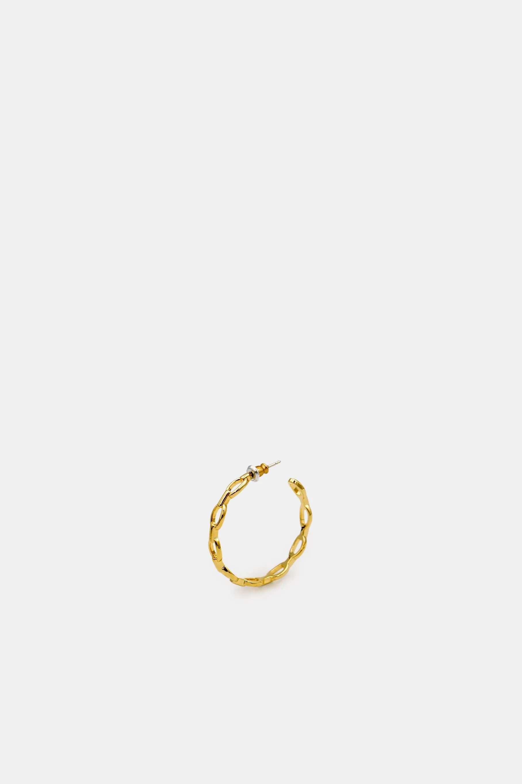 Hoop earrings, Gold