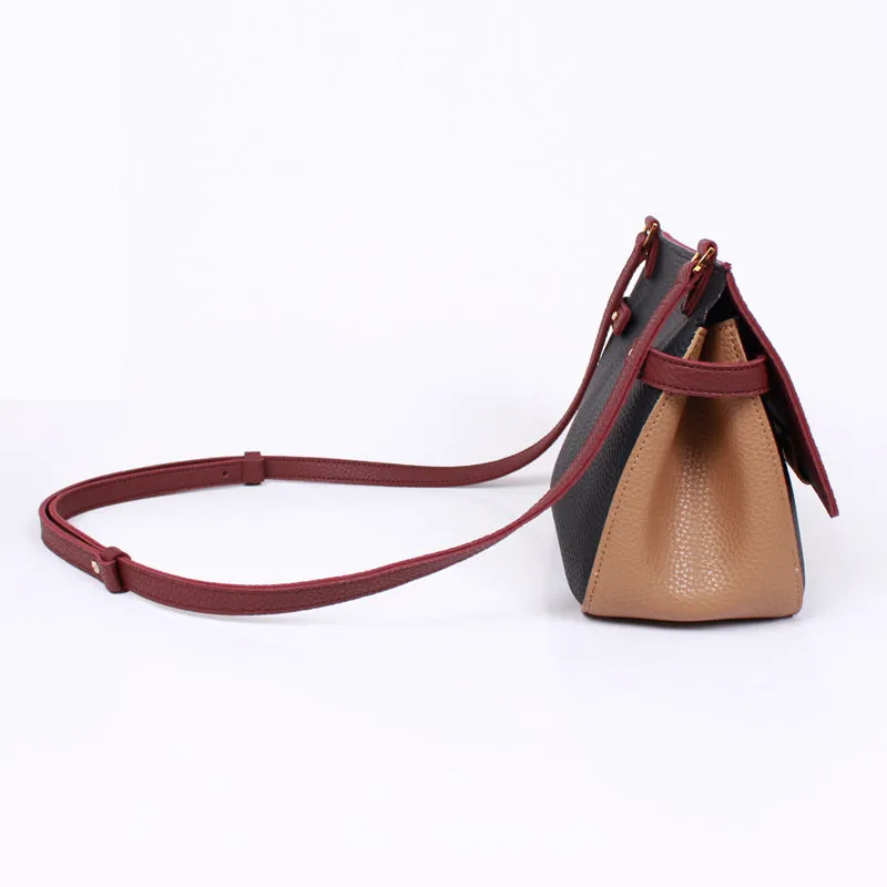 lisa 2 burgundy cross shoulder bag