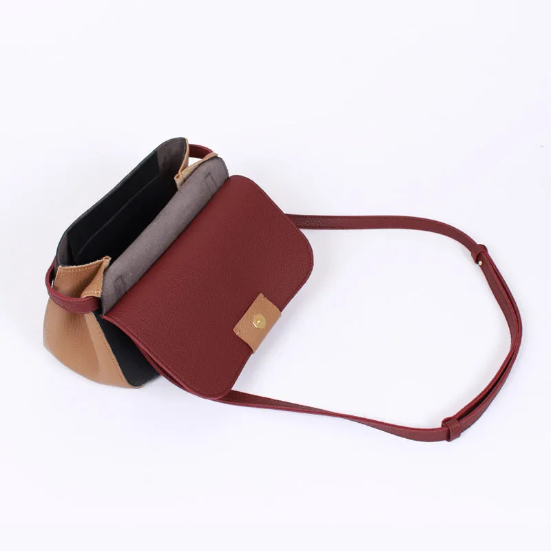 lisa 2 burgundy cross shoulder bag