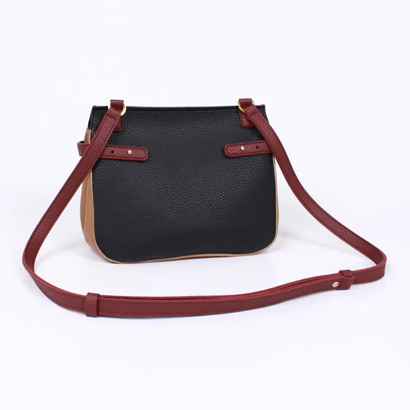 lisa 2 burgundy cross shoulder bag