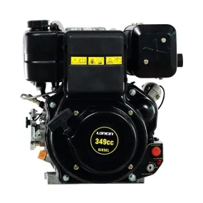 Loncin Diesel 349cc 6.5Hp Engine 1" Horizontal shaft