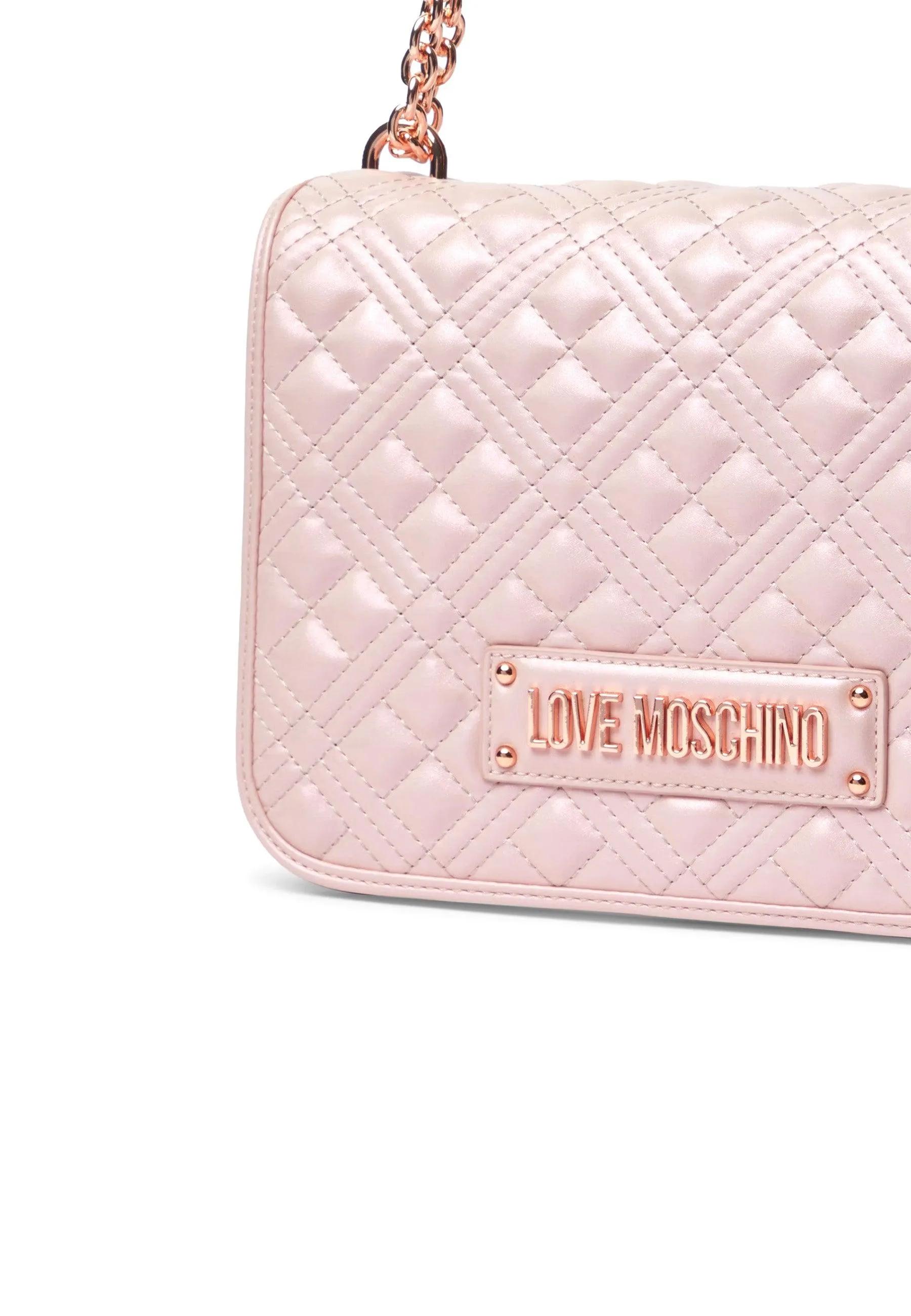 LOVE MOSCHINO Borsa Tracolla Shoulder Rosegold JC4000PP0HLA0635