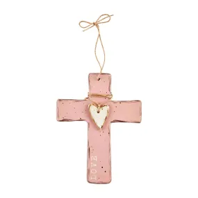 Love  Stoneware Cross