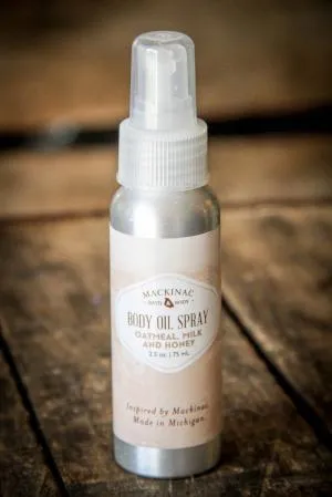 Mackinac Bath & Body | Body Oil Spray