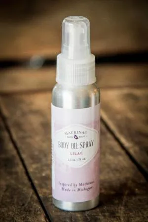 Mackinac Bath & Body | Body Oil Spray