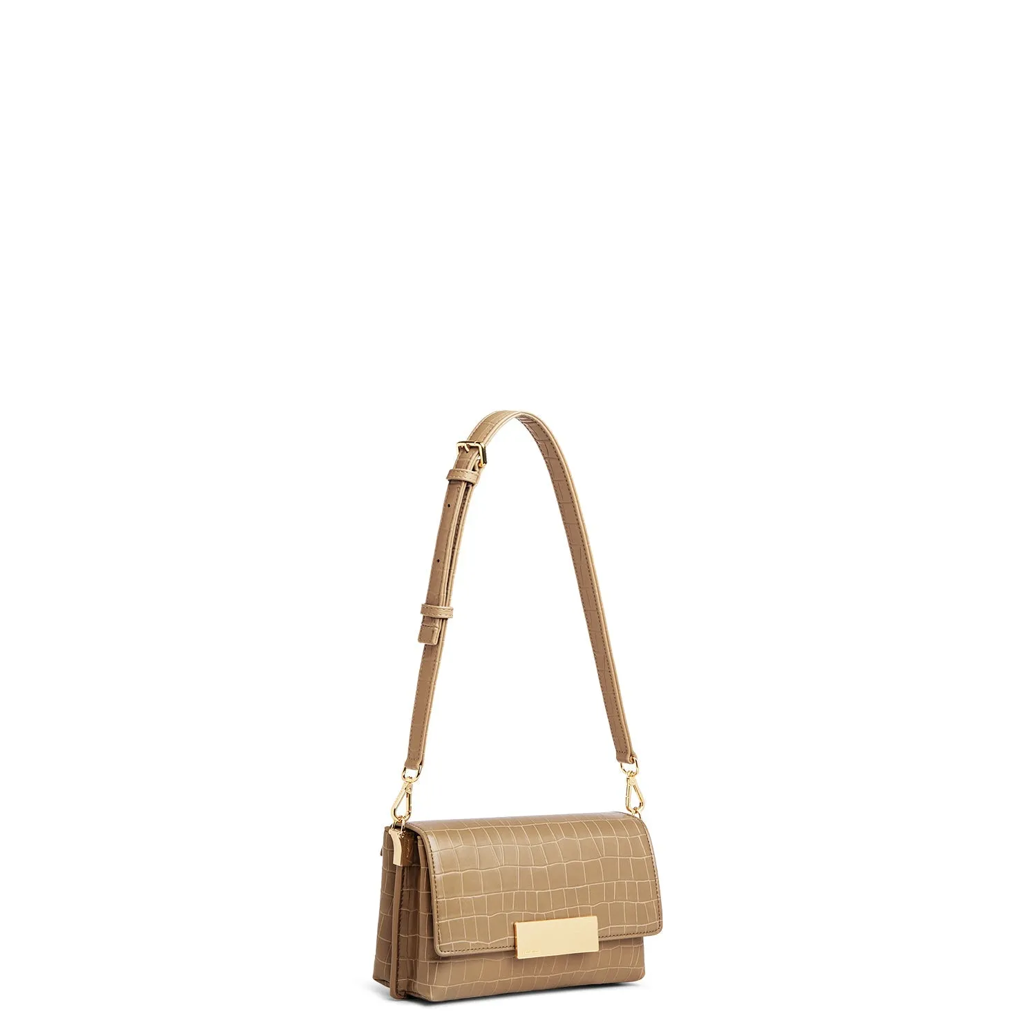 Maia Two-Way Shoulder Bag - Mocha