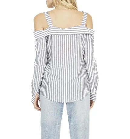 MINKPINK Promises Cold Shoulder Top