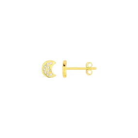 MOON STUDS GOLD