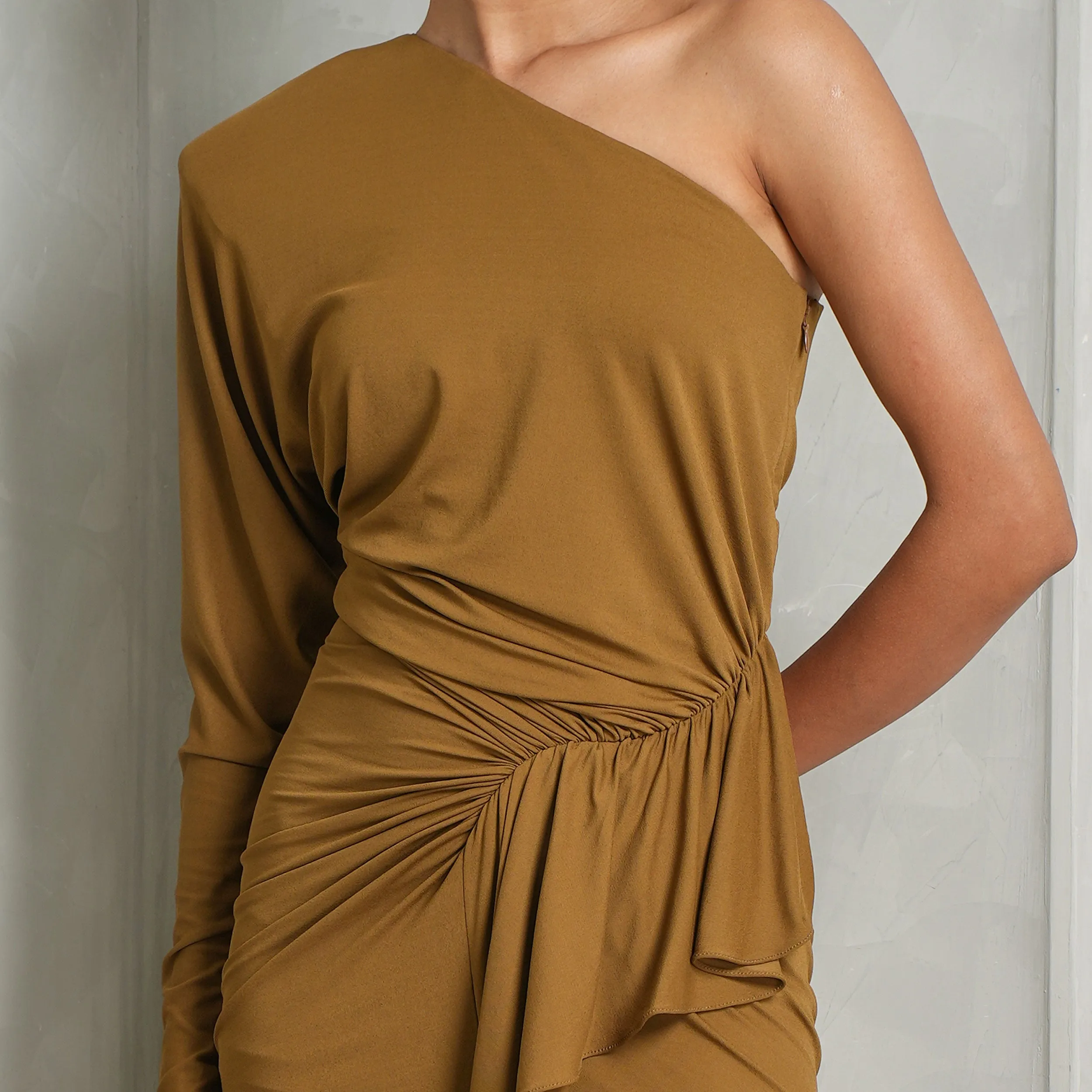 One-Shoulder Mini Dress