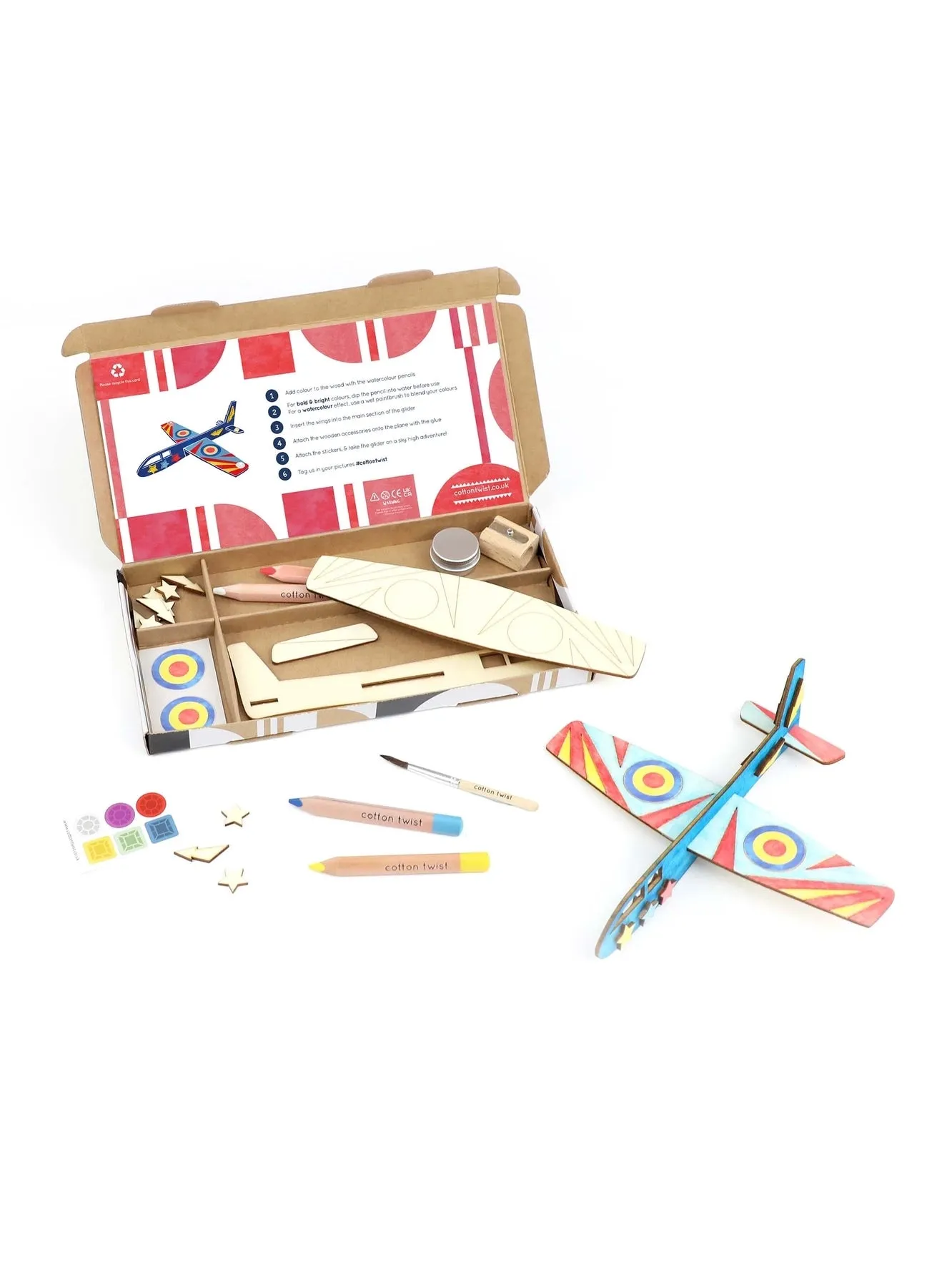 Plane Craft Kit Activity Box