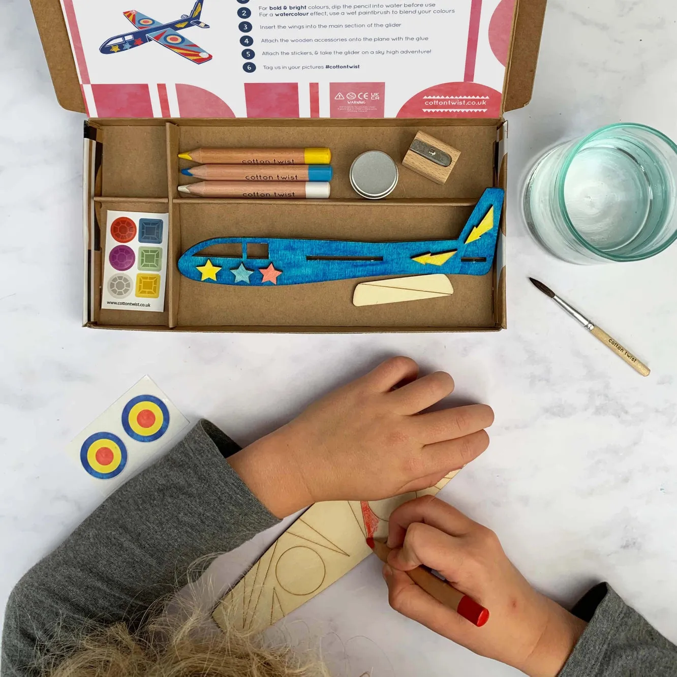 Plane Craft Kit Activity Box