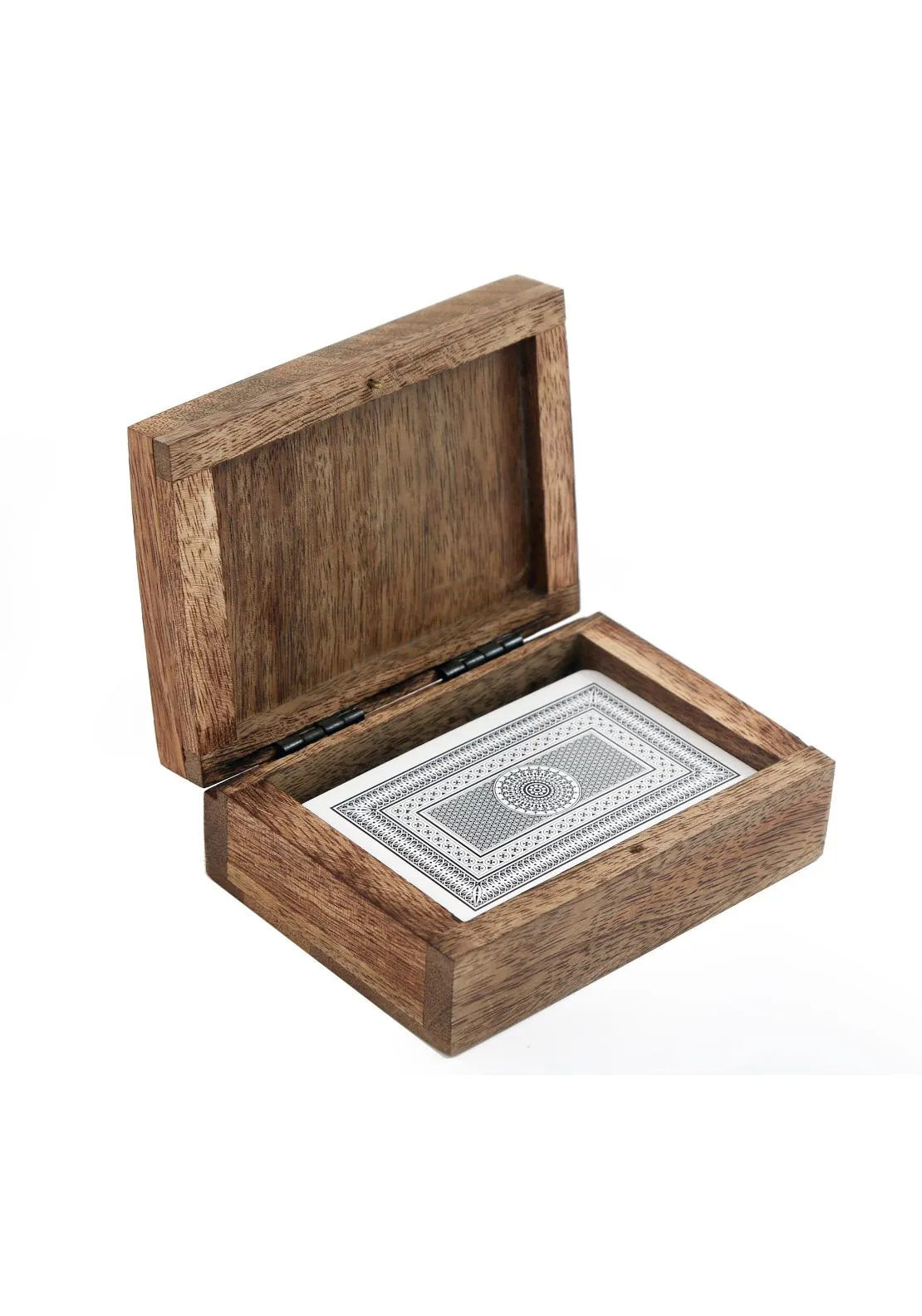 Playing Cards With Wooden Box