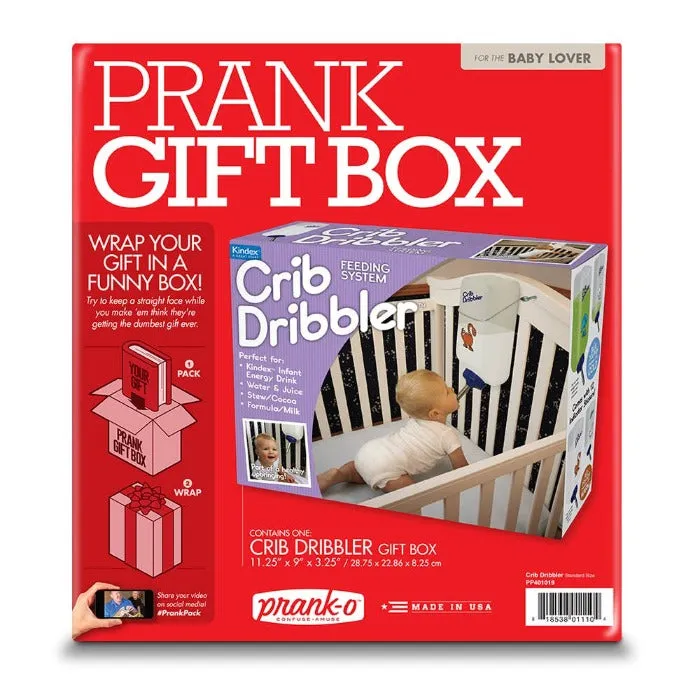 Prank Gift Box Crib Dribbler