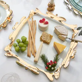 Rococo Square Platter