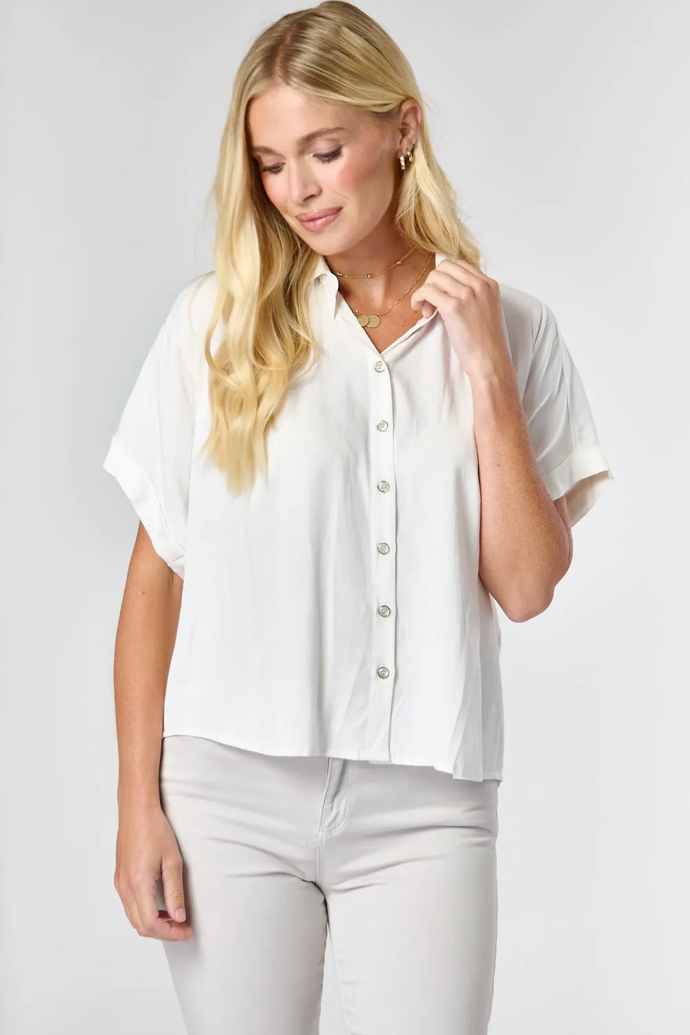 Saloos Extended Shoulder Short Shirt