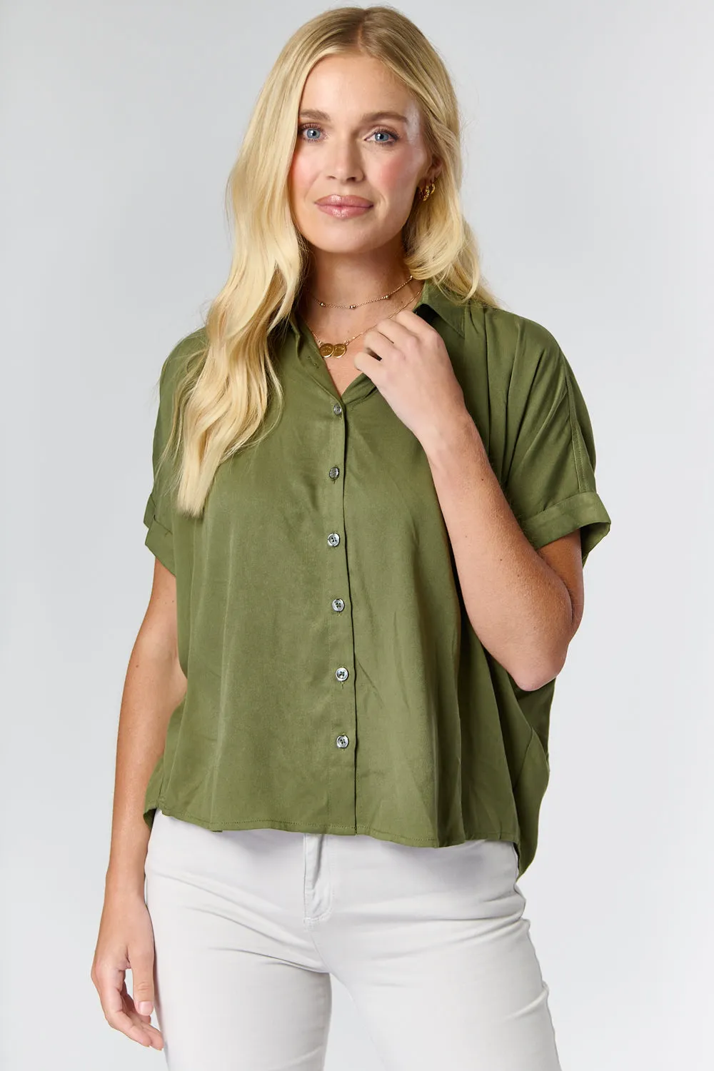 Saloos Extended Shoulder Short Shirt