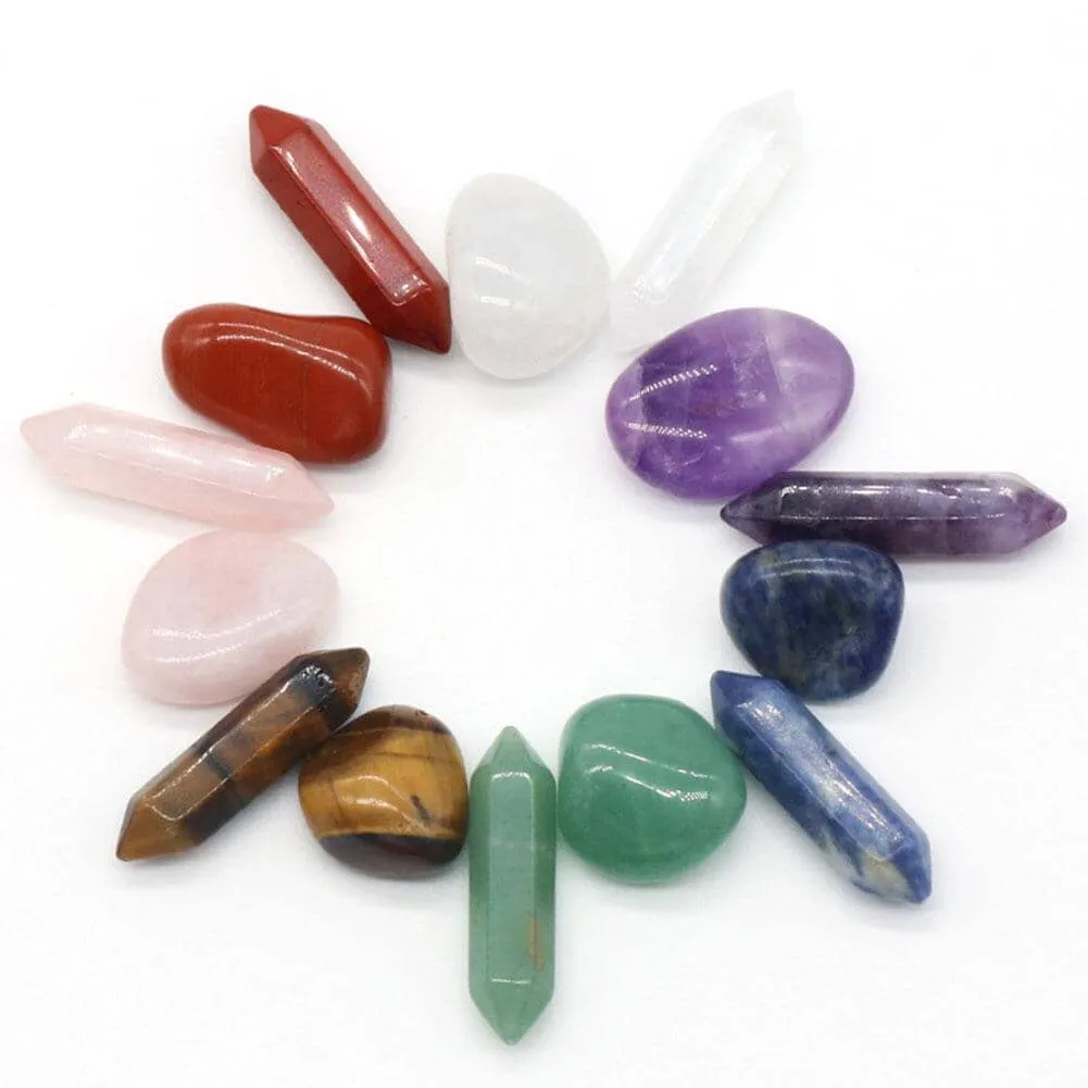 Seven Chakra Gift Box Healing Stones