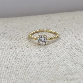 Single Crystal Band Ring