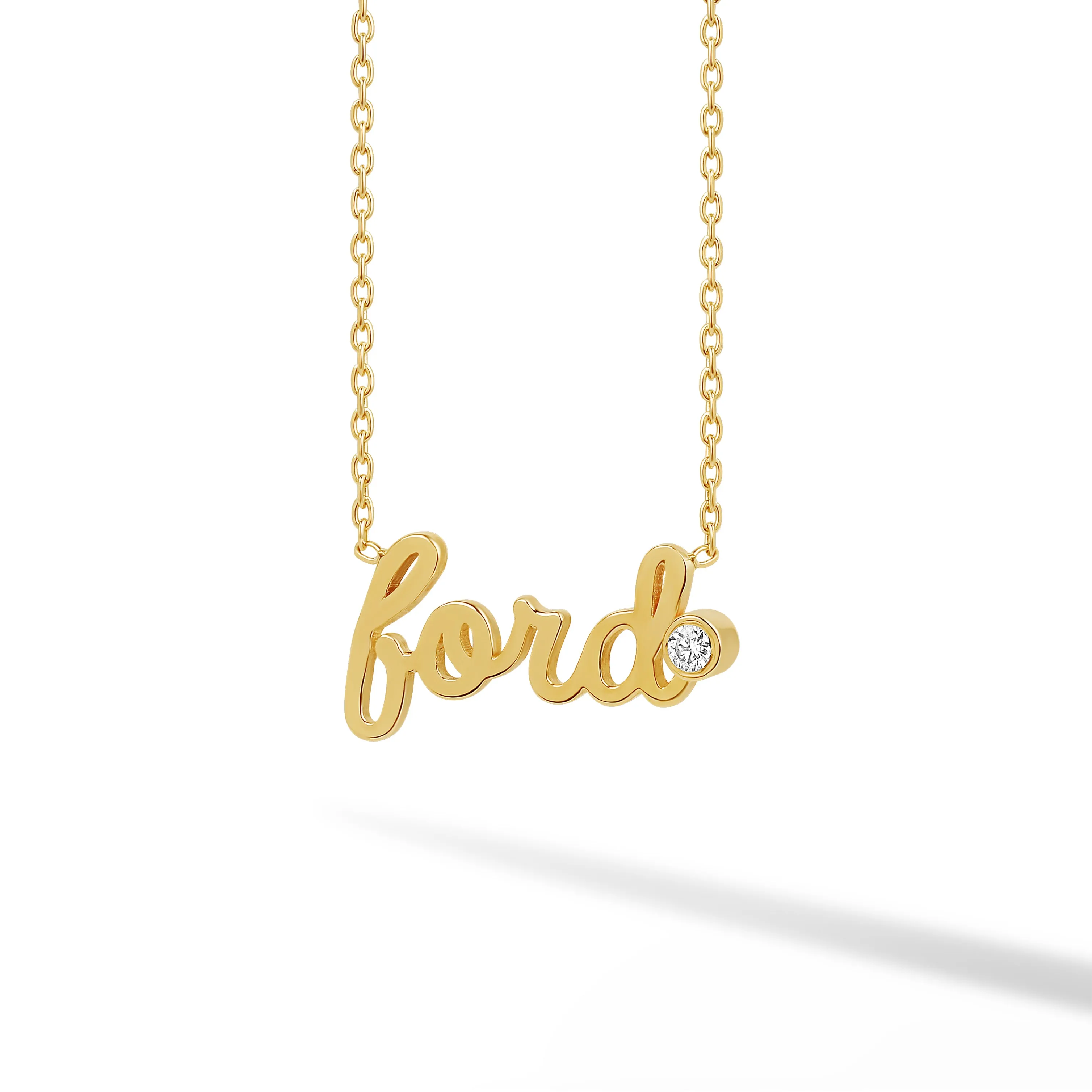 Single Name Necklace